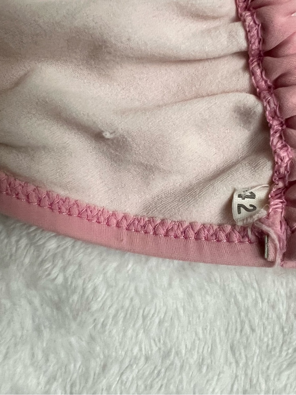 Light Pink Triangle String Bikini Top - Picture 3 of 3